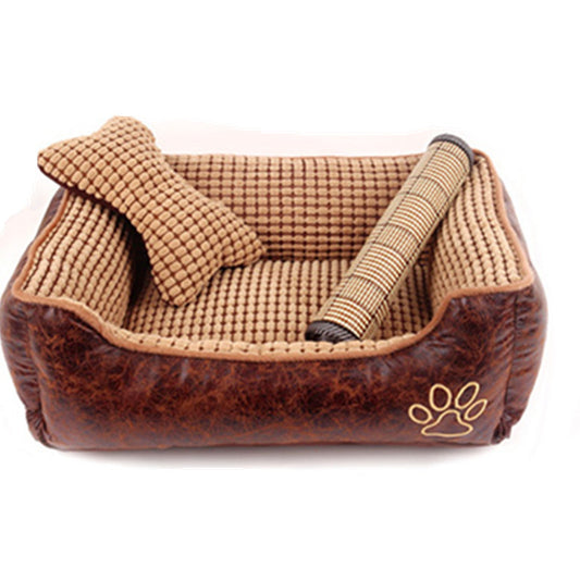 ComfyPaws 3-in-1 Dog Bed Set