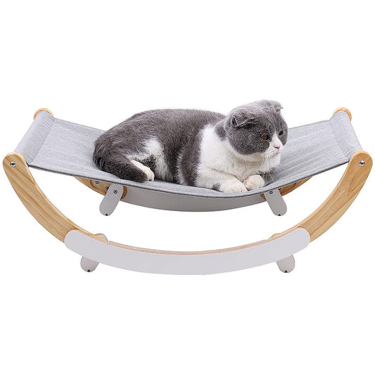Summer Breeze Cat Lounger: Rocking Pet Hammock & Shaker by Pet Supplies - The Ultimate Relaxation Oasis for Cats