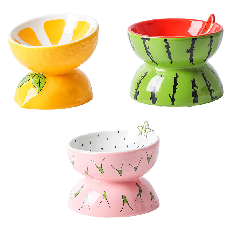 CerviGuard Ceramic Cat Cuisine Bowls