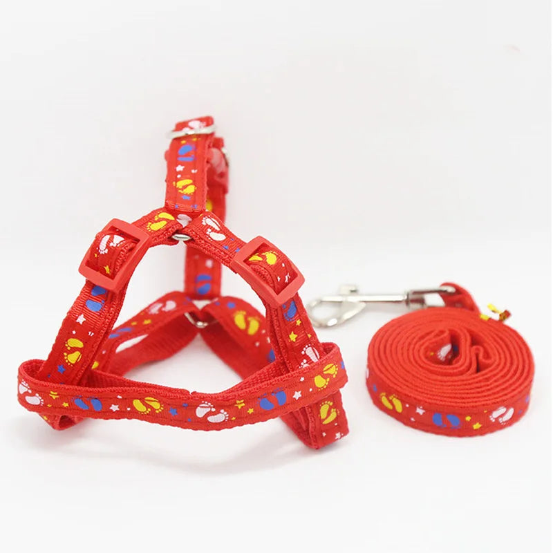 PupStrap Mini: Adjustable Harness & Leash Set for Small Dogs