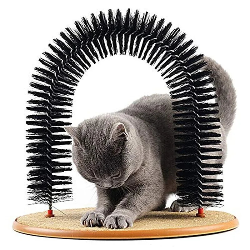 Cat Arch Grooming and Scratching Post