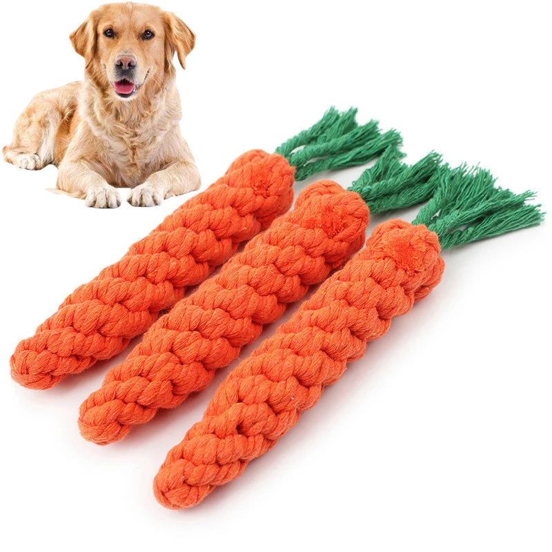 Carrot Knot Rope Toy