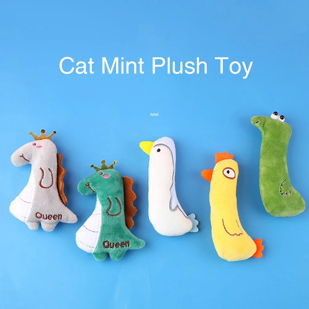Catnip Bliss: Plush Thumb Pillow for Cats, Perfect for Teething and Teeth Grinding