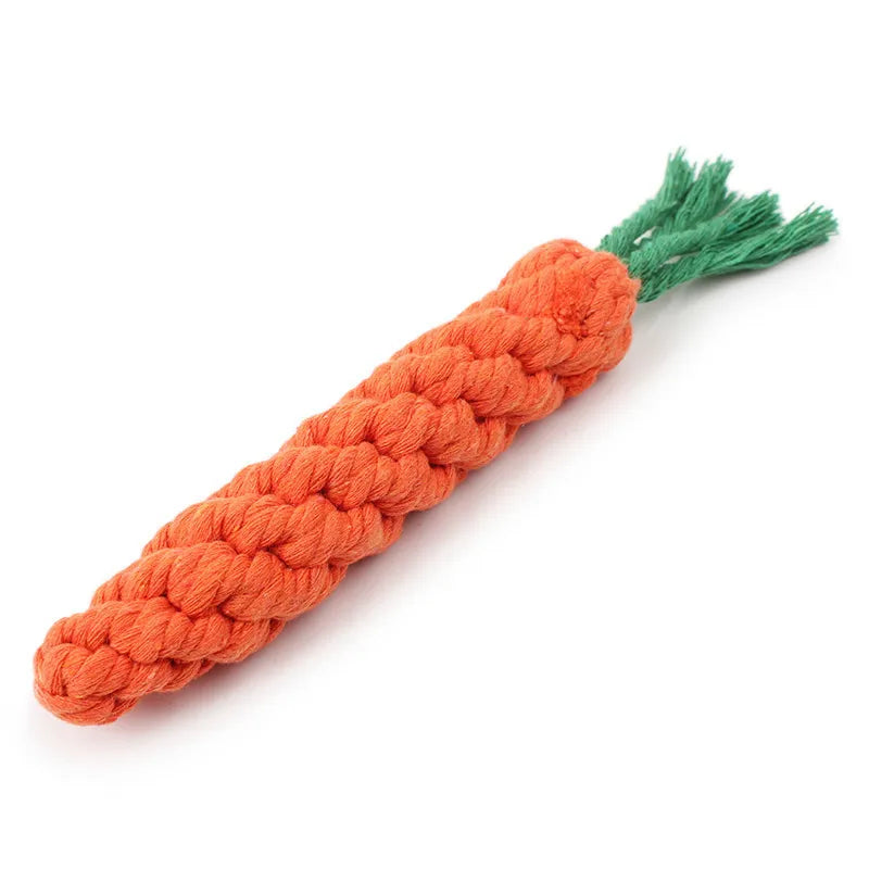 Carrot Knot Rope Toy