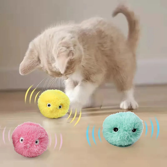 Purrfect Pounce Interactive Sound Ball