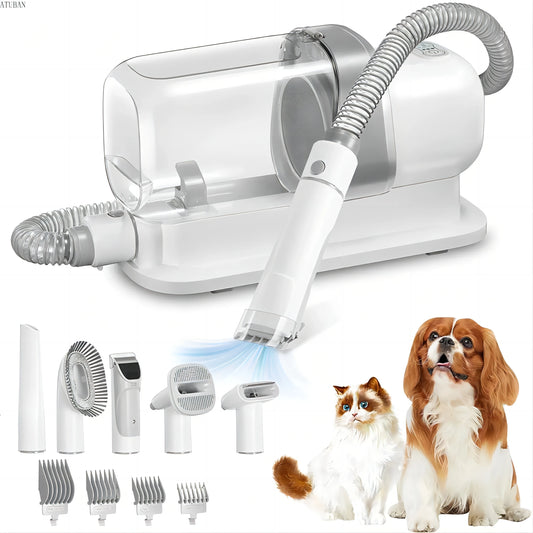 ATUBAN PetVac: Grooming Vacuum & Dog Grooming Kit