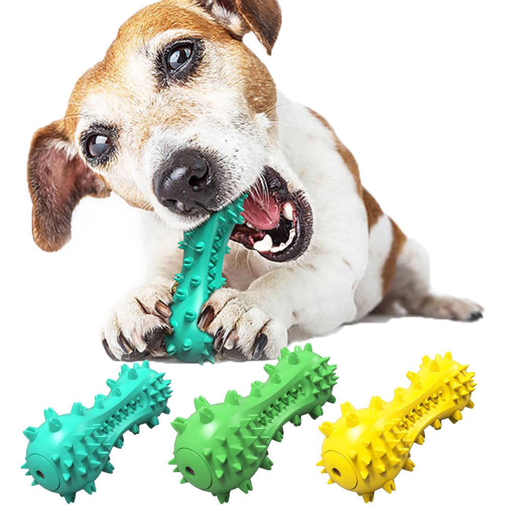 Squeaky Dog Chew Toys for Aggressive Chewers,Interactive Pet Puppy Dog Teething Toys,Tough Durable Squeaky Dog Chew Toy for Small Medium Dogs Teeth Cleaning, Fun to Chew, Chase